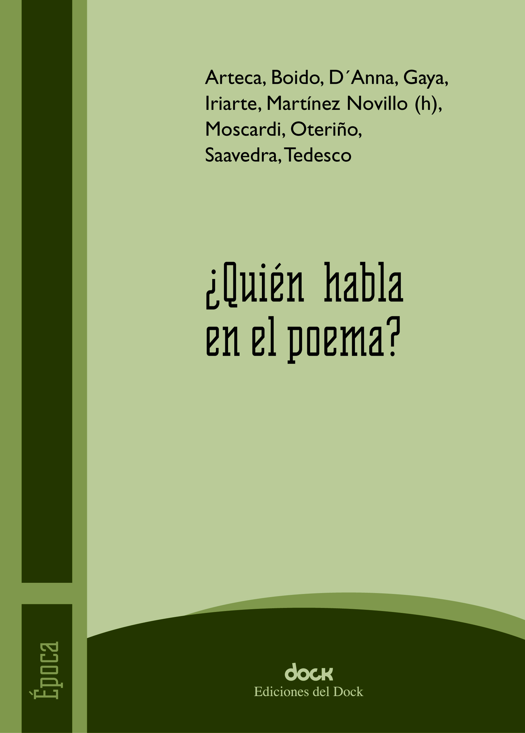 ¿Quién habla en el poema?